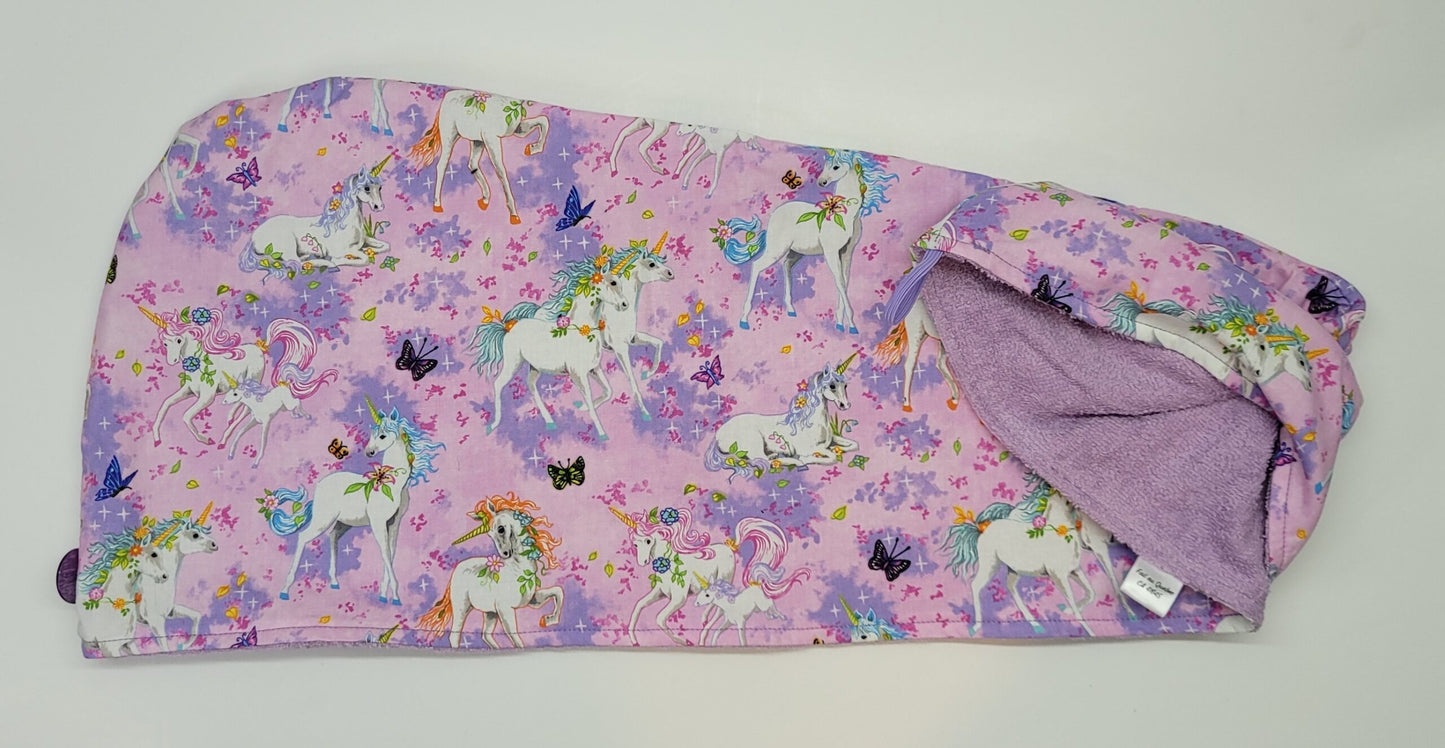 Serviette à cheveux (hair wrap)
