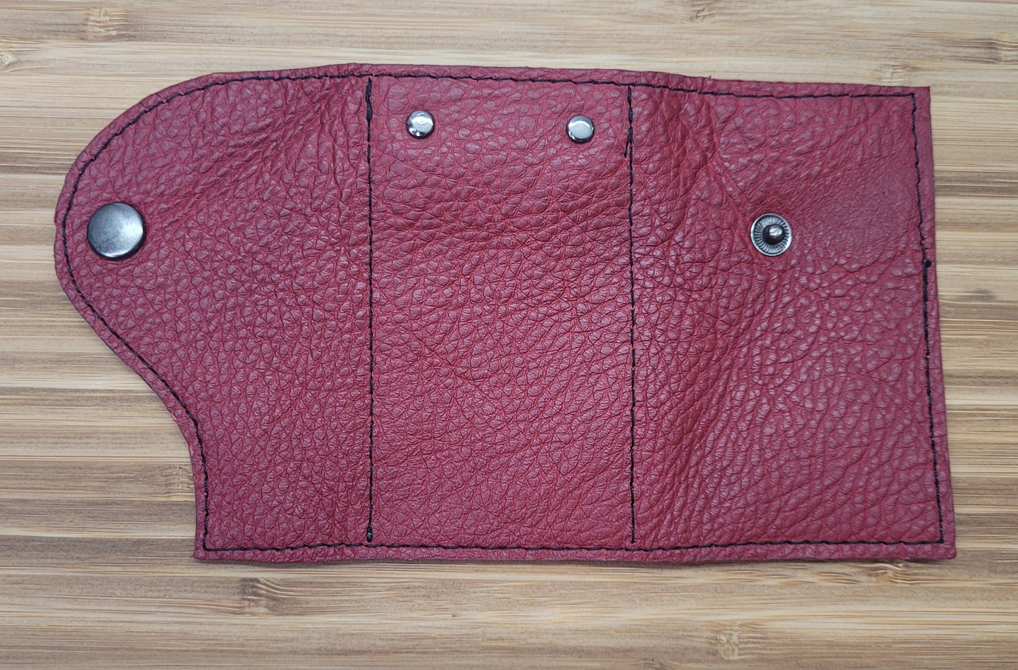 Porte clés en cuir surcyclé