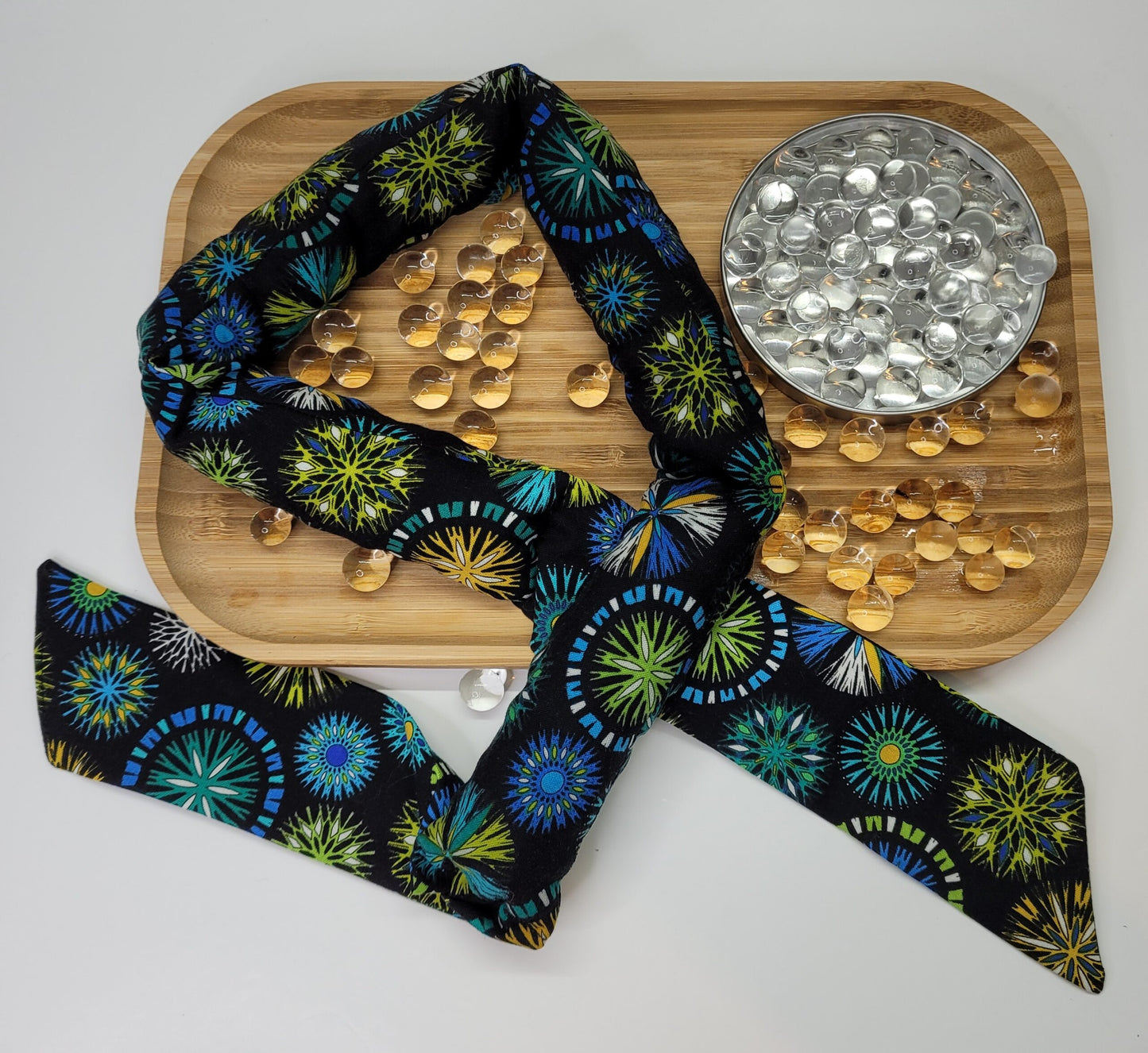 Foulard rafraîchissant-cooling neck wrap