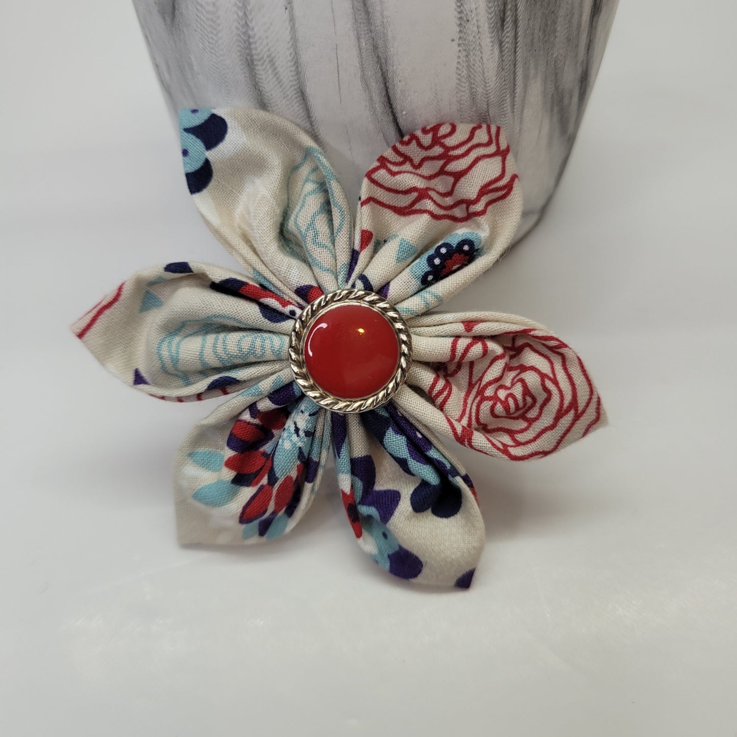 Fleur pour collier chien ou chat