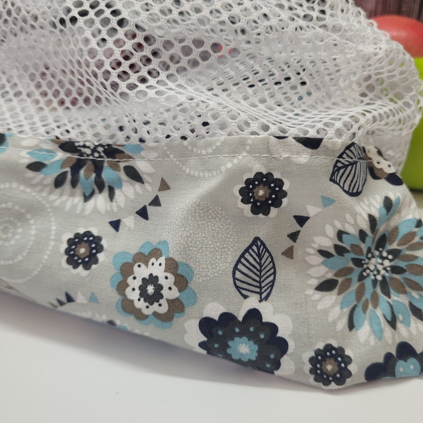 Ensemble de 4 sacs en filet pour fruits et légumes