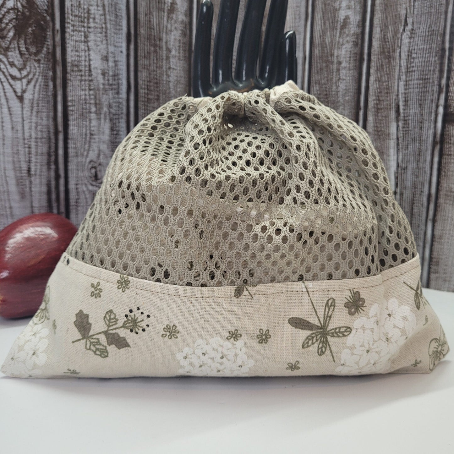 Ensemble de 4 sacs en filet pour fruits et légumes