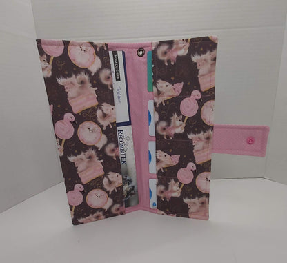 Porte cartes et carnet pour chien