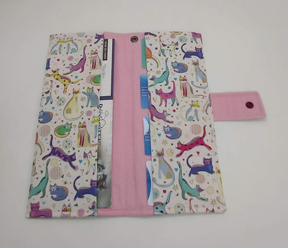 Porte cartes et carnet pour chat