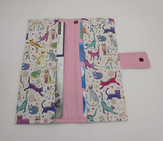 Porte cartes et carnet pour chat