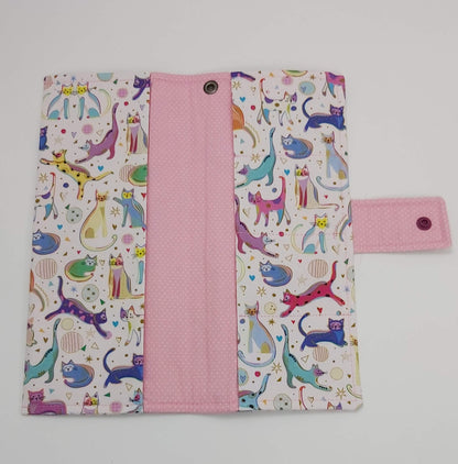 Porte cartes et carnet pour chat