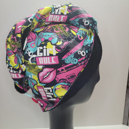 Serviette à cheveux (hair wrap)