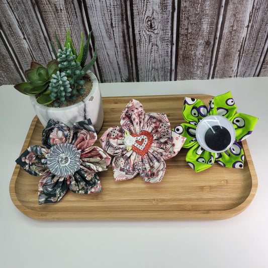 Grande fleur pour collier chien ou chat