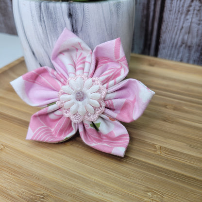 Fleur pour collier chien ou chat