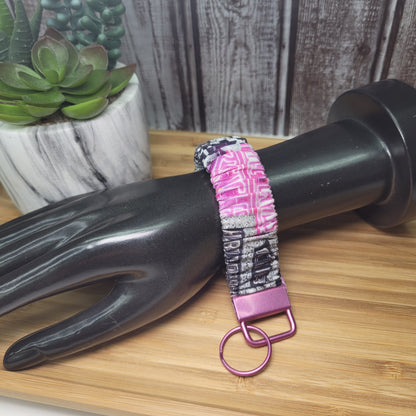 Scrunchie porte-clés, dragonne, key fob