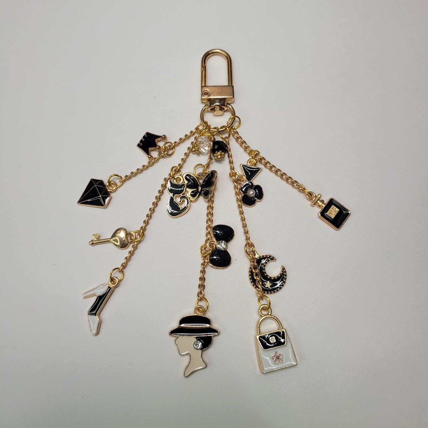 Bijou pour sac à main, Breloque pour fermeture ou bijou porte clés.