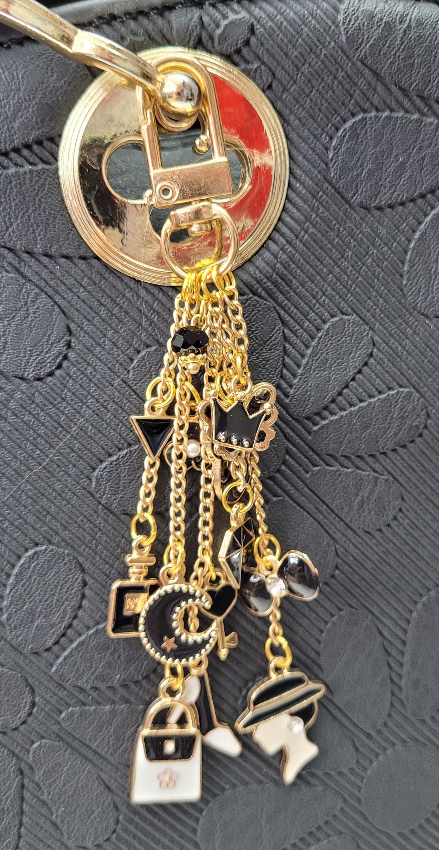 Bijou pour sac à main, Breloque pour fermeture ou bijou porte clés.
