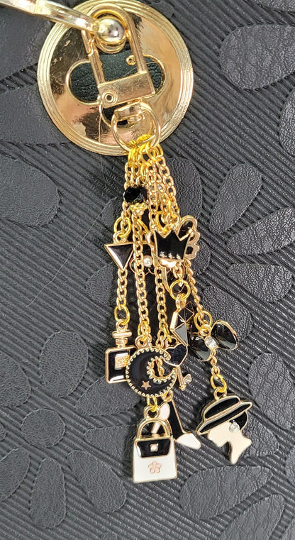 Bijou pour sac à main, Breloque pour fermeture ou bijou porte clés.