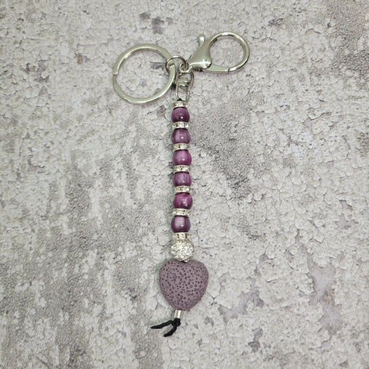 Porte-clés, parure de sac à main, diffuseur d'huiles essentielles.