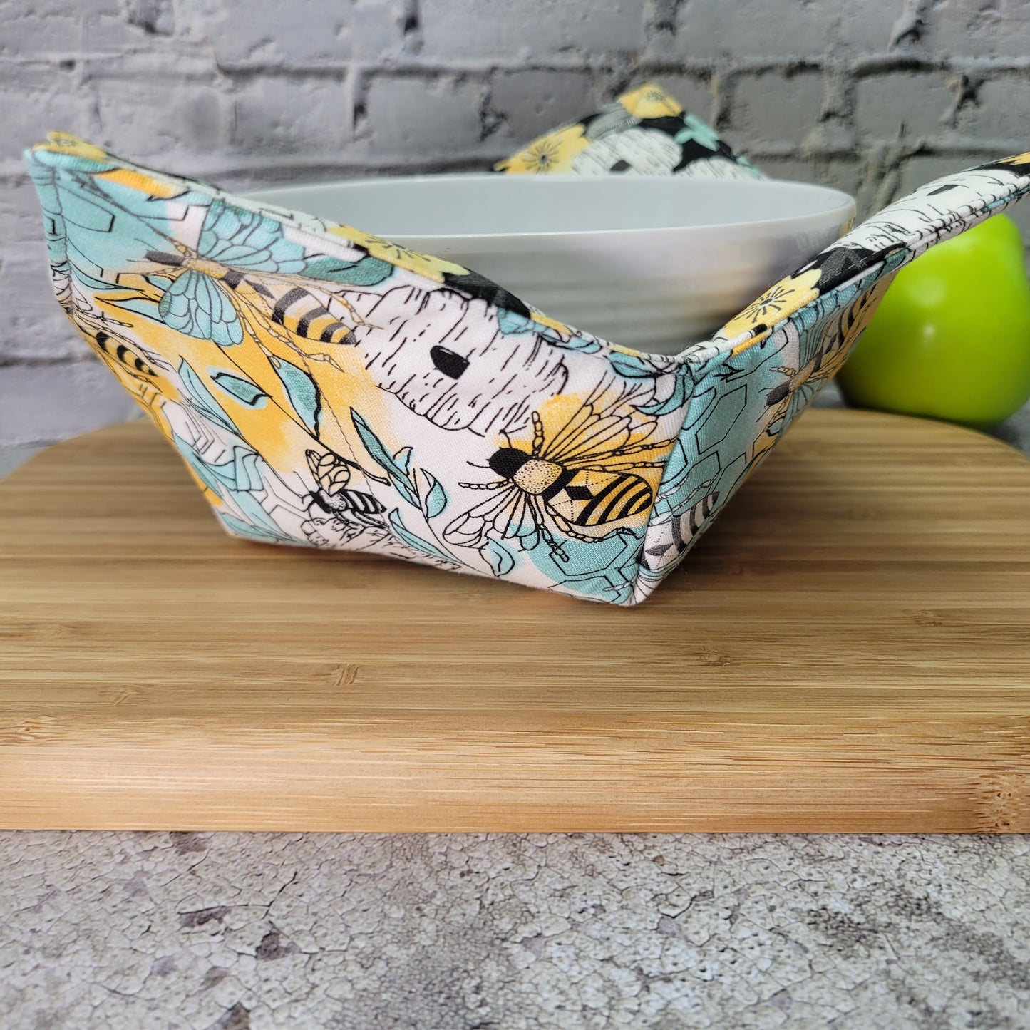 Bol en tissu pour micro-onde
