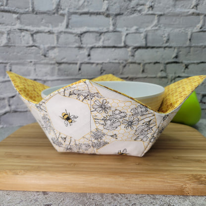 Bol en tissu pour micro-onde