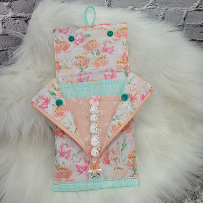 Trousse longue simple pour essentiels sanitaires