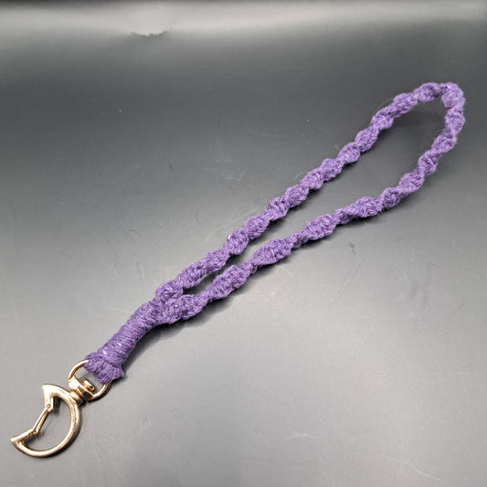 Dragonne en macramé