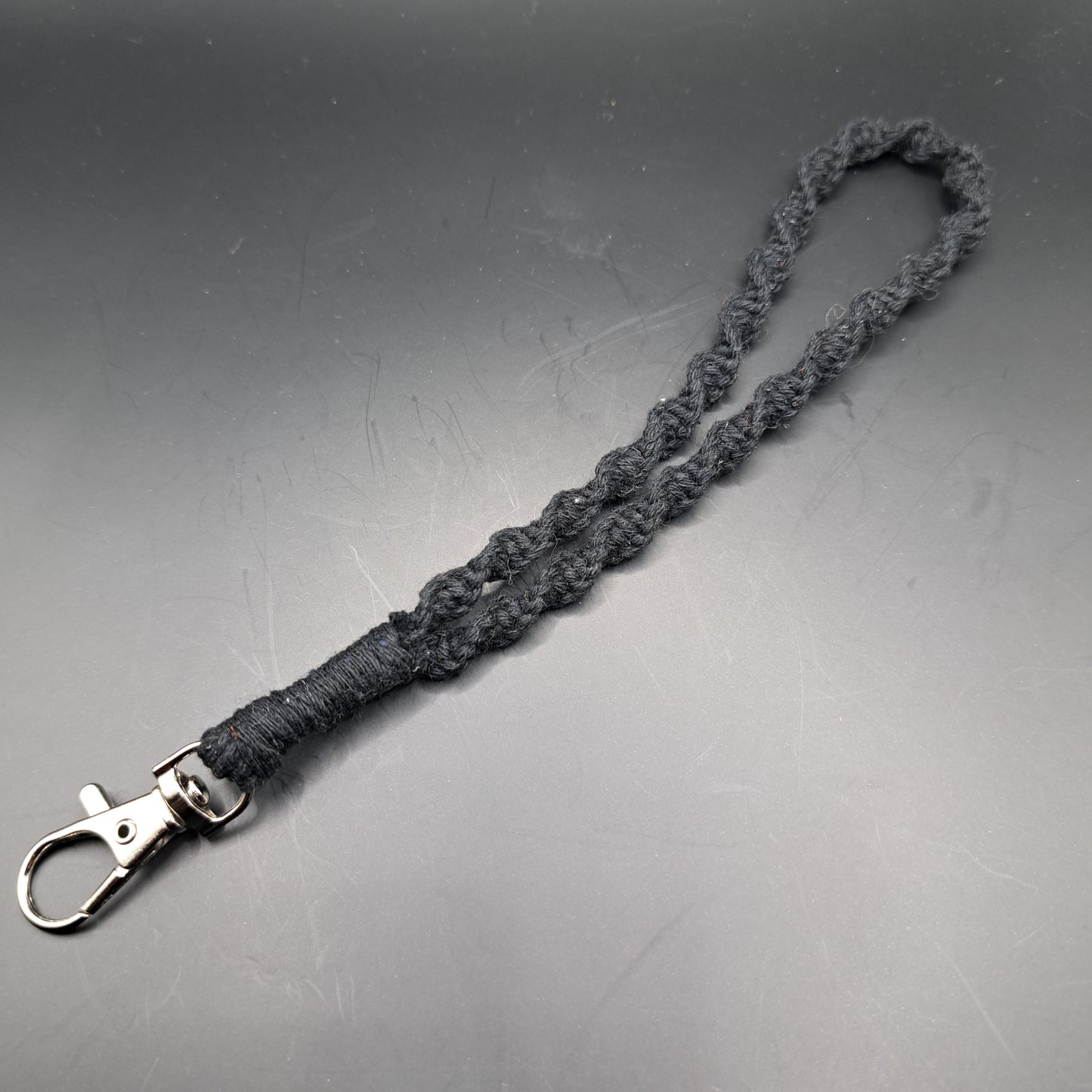 Dragonne en macramé