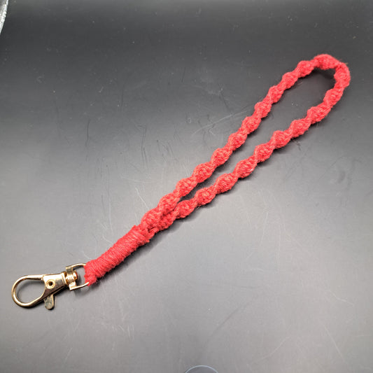 Dragonne en macramé