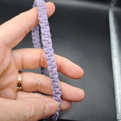 Dragonne en macramé