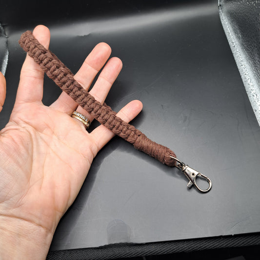 Dragonne en macramé