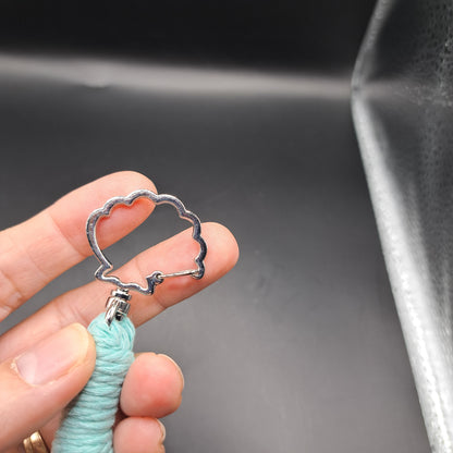 Dragonne en macramé