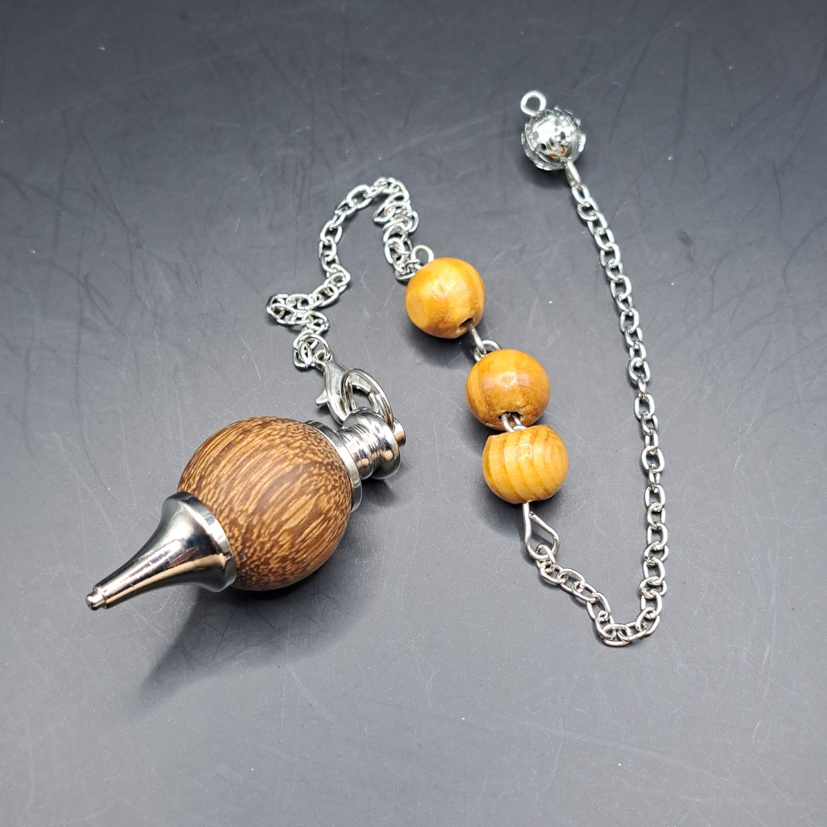 Pendule bois de sental simple