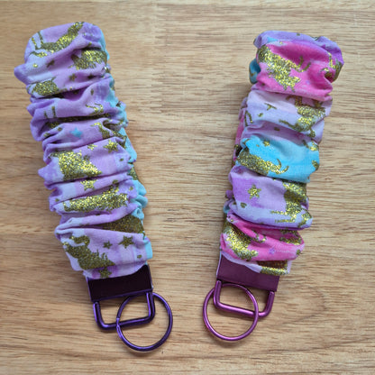 Scrunchie porte-clés, dragonne, key fob