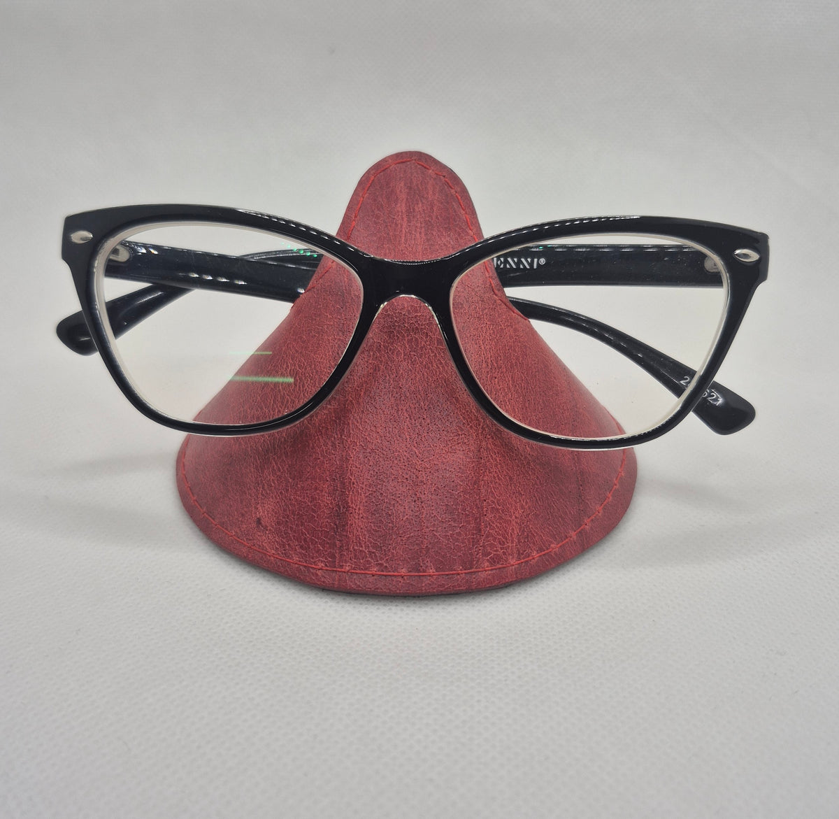 Cyrano (porte lunettes) en cuir réversible