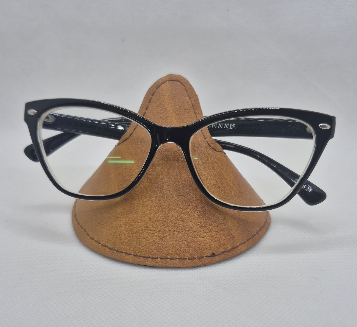 Cyrano (porte lunettes) en cuir réversible
