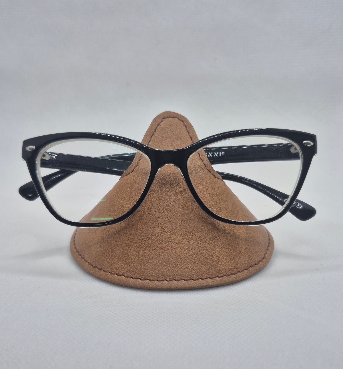 Cyrano (porte lunettes) en cuir réversible