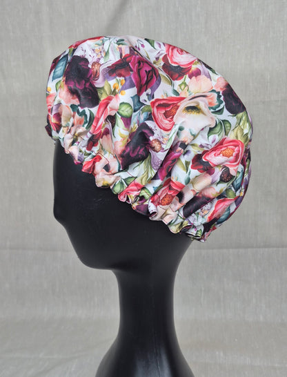 Bonnet de douche imperméable ajustable