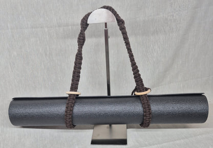 Sangle pour tapis de yoga en macramé