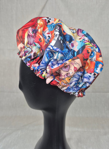 Bonnet de douche imperméable ajustable