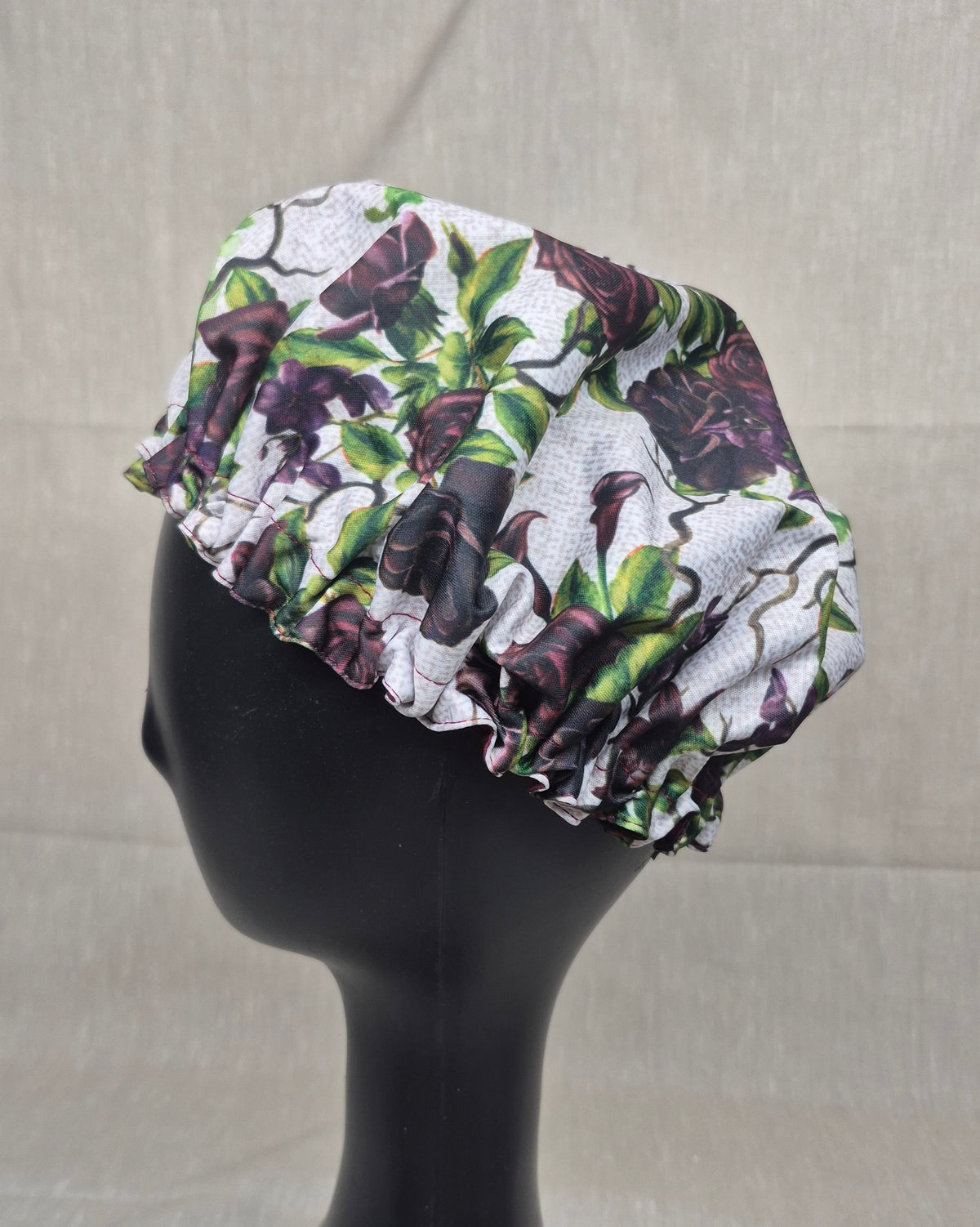 Bonnet de douche imperméable ajustable