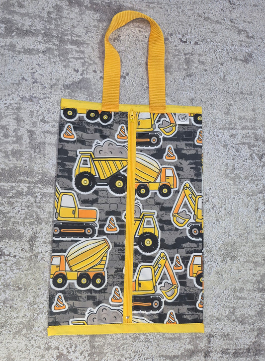 Sac à soufflets latéraux imperméable à multi-usage