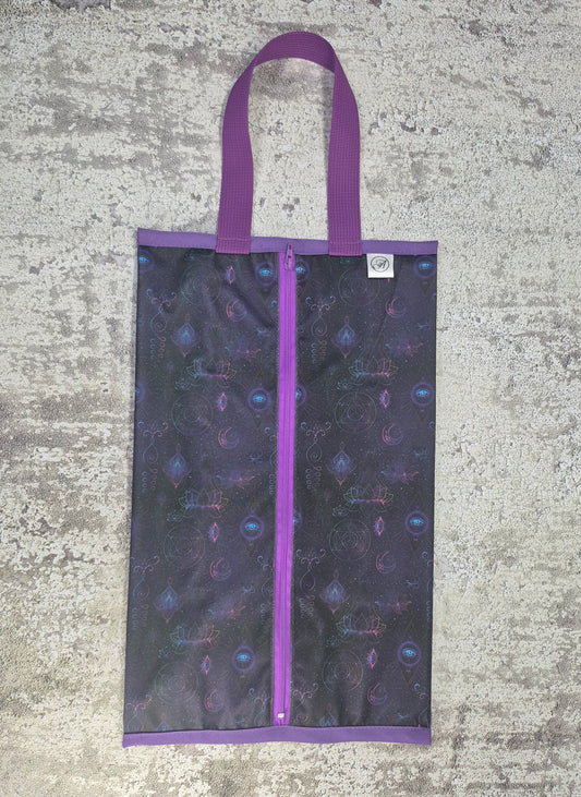 Sac à soufflets latéraux imperméable à multi-usage