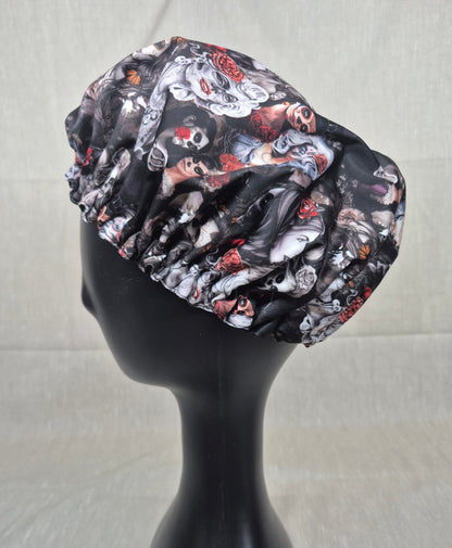 Bonnet de douche imperméable ajustable
