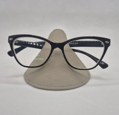 Cyrano (porte lunettes) en cuir réversible