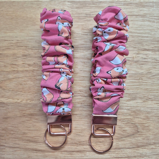 Scrunchie porte-clés, dragonne, key fob