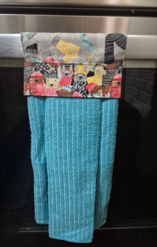Serviette à suspendre