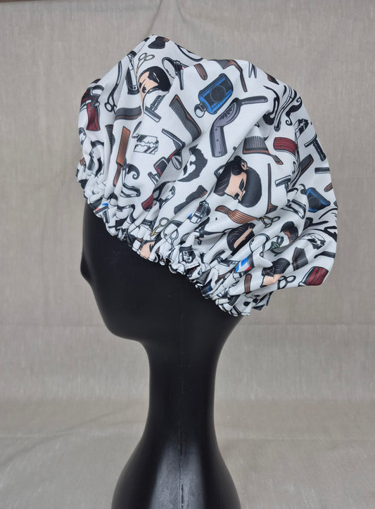 Bonnet de douche imperméable ajustable