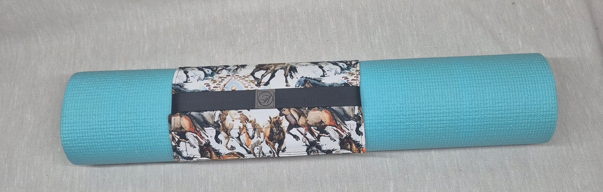 Housse à velcro pour tapis yoga