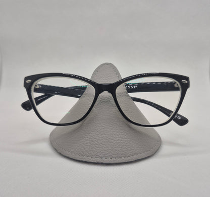 Cyrano (porte lunettes) en cuir réversible