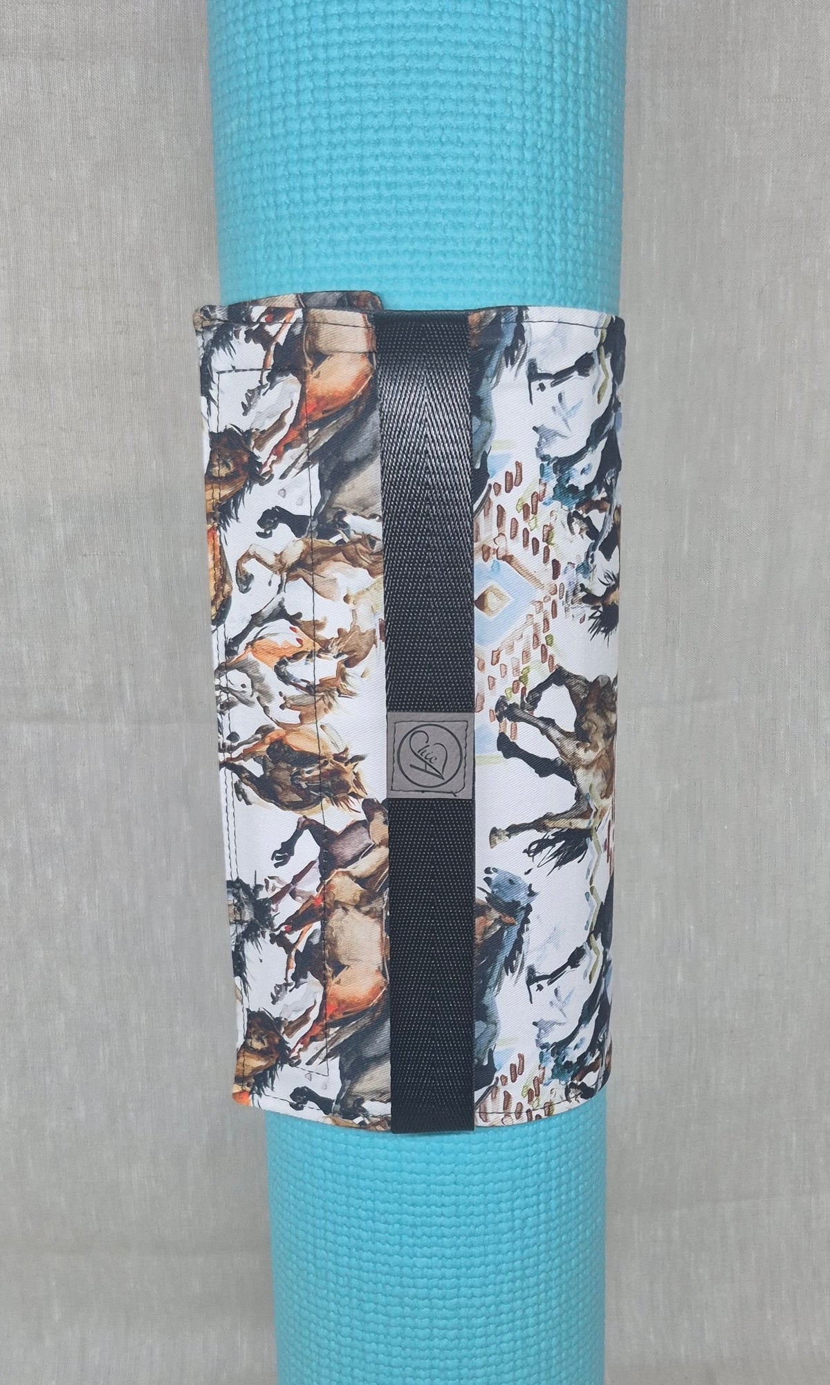 Housse à velcro pour tapis yoga