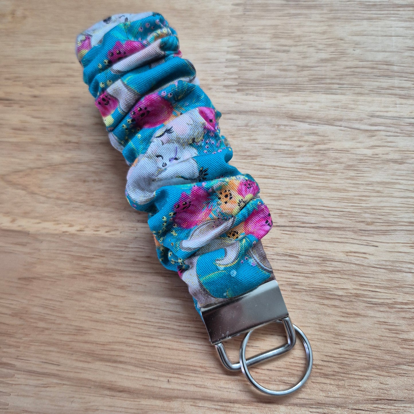 Scrunchie porte-clés, dragonne, key fob