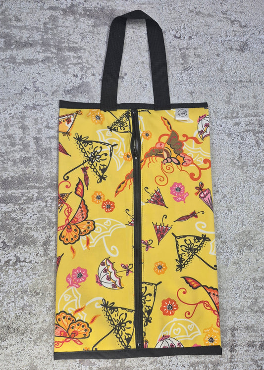Sac à soufflets latéraux imperméable à multi-usage