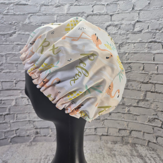 Bonnet de douche imperméable ajustable