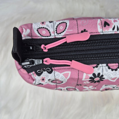 Trousse de toilette à 2 zips